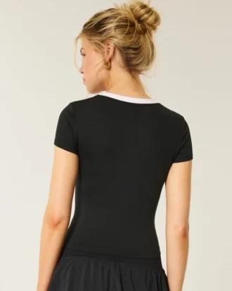 Gilly Hicks Active Graphic Baby Tee