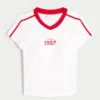 Gilly Hicks Active Graphic Baby Tee Gilly Hicks Active Graphic Baby Tee