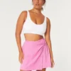 Gilly Hicks Active Recharge A-Line Twist Skortie
