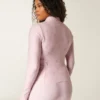 Gilly Hicks Active Recharge Bow Double Zip Jacket