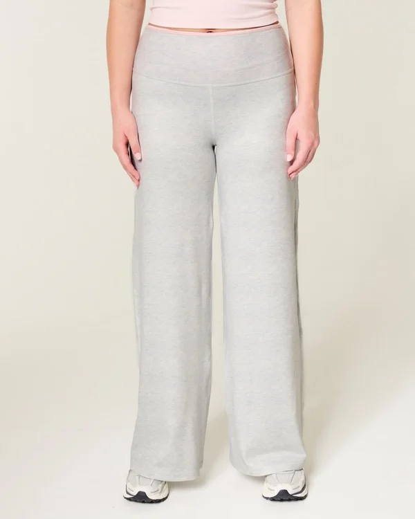 Gilly Hicks Active Recharge Foldover Wide-Leg Pants Gilly Hicks Active Recharge Foldover Wide-Leg Pants