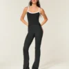 Gilly Hicks Active Recharge Wrap Waist Boot Leggings