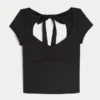 Gilly Hicks Active Tie-Back Ballet Top