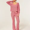 Gilly Hicks Cozy Waffle Bootcut Pants