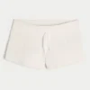 Gilly Hicks Cozy Waffle Mini Shorts