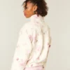 Gilly Hicks Sherpa Zip-Up Sweatshirt