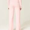 Gilly Hicks Sweater-Knit Foldover Straight Pants