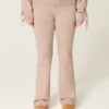 Gilly Hicks Sweater-Knit Foldover Waist Boot Pants