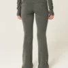 Gilly Hicks Sweater-Knit Foldover Waist Boot Pants