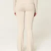 Gilly Hicks Sweater-Knit Foldover Waist Boot Pants