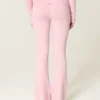 Gilly Hicks Sweater-Knit Foldover Waist Boot Pants