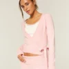 Gilly Hicks Sweater-Knit Multi-Way Wrap Top