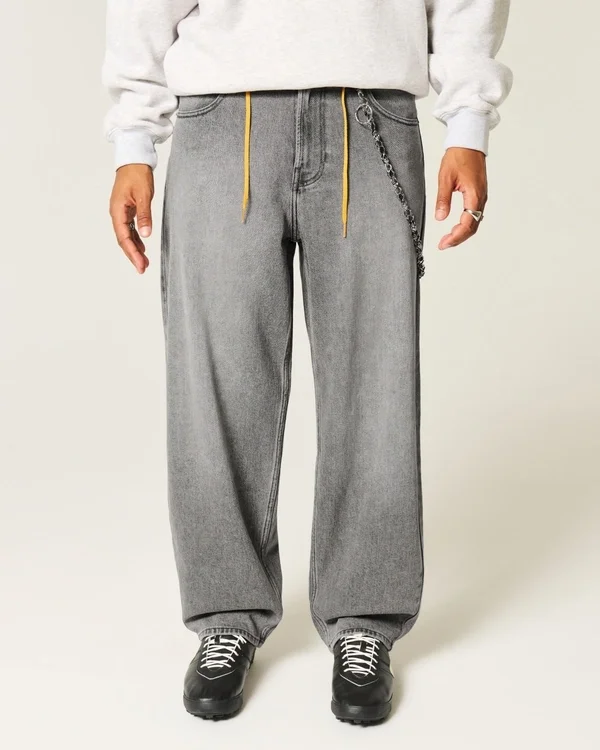 Grey Skater Baggy Jeans Grey Skater Baggy Jeans