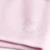 Heart Graphic Fleece Mini Shorts