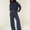 Heart Pocket Wide-Leg Sweatpants