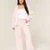 Heart Pocket Wide-Leg Sweatpants