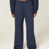 Heart Pocket Wide-Leg Sweatpants