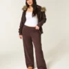 Heart Pocket Wide-Leg Sweatpants