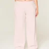 Heart Pocket Wide-Leg Sweatpants