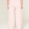 Heart Pocket Wide-Leg Sweatpants