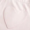 Heart Pocket Wide-Leg Sweatpants