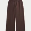 Heart Pocket Wide-Leg Sweatpants