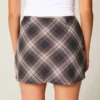 High-Rise A-Line Mini Skort