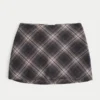 High-Rise A-Line Mini Skort
