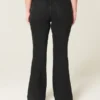 High-Rise Black Flare Jeans