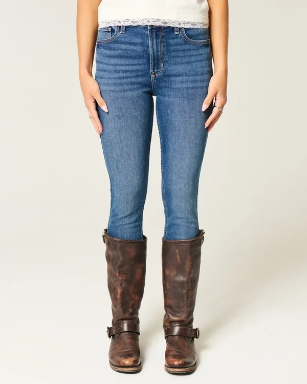 High-Rise Dark Wash Super Skinny Jeans High-Rise Dark Wash Super Skinny Jeans