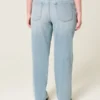 High-Rise Light Wash Straight Jeans High-Rise Light Wash Straight Jeans