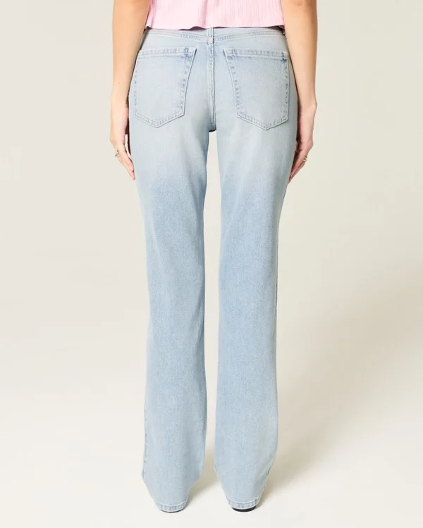 High-Rise Light Wash Straight Jeans High-Rise Light Wash Straight Jeans