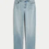 High-Rise Light Wash Straight Jeans High-Rise Light Wash Straight Jeans