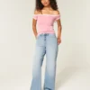 High-Rise Medium Wash Baggy Jeans