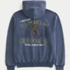 Holiday Vault Release Big Bear Lake Graphic Zip-Up Hoodie