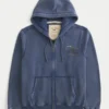 Holiday Vault Release Big Bear Lake Graphic Zip-Up Hoodie