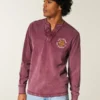 Holiday Vault Release Logo Graphic Henley