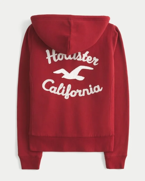 Holiday Vault Release Sherpa-Lined Zip-Up Logo Graphic Hoodie Holiday Vault Release Sherpa-Lined Zip-Up Logo Graphic Hoodie