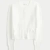 Hollister Comfy Cloud Bow Pocket Cardigan