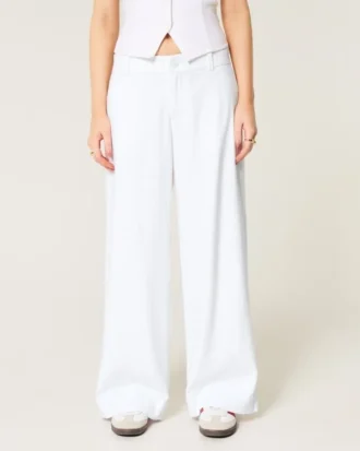 Hollister Livvy Low-Rise Wide-Leg Pants