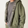 Hollister x Crocs Sherpa-Lined Zip-Up Hoodie Hollister x Crocs Sherpa-Lined Zip-Up Hoodie