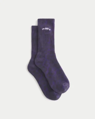 Hollister x Taco Bell Graphic Crew Socks