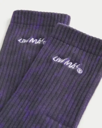 Hollister x Taco Bell Graphic Crew Socks