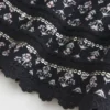 Lace Hem Mini Skort
