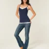 Lace Trim Layering Cami