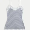 Lace Trim Layering Cami