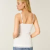Lace Trim Layering Cami