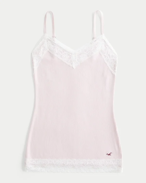 Lace Trim Layering Cami Lace Trim Layering Cami