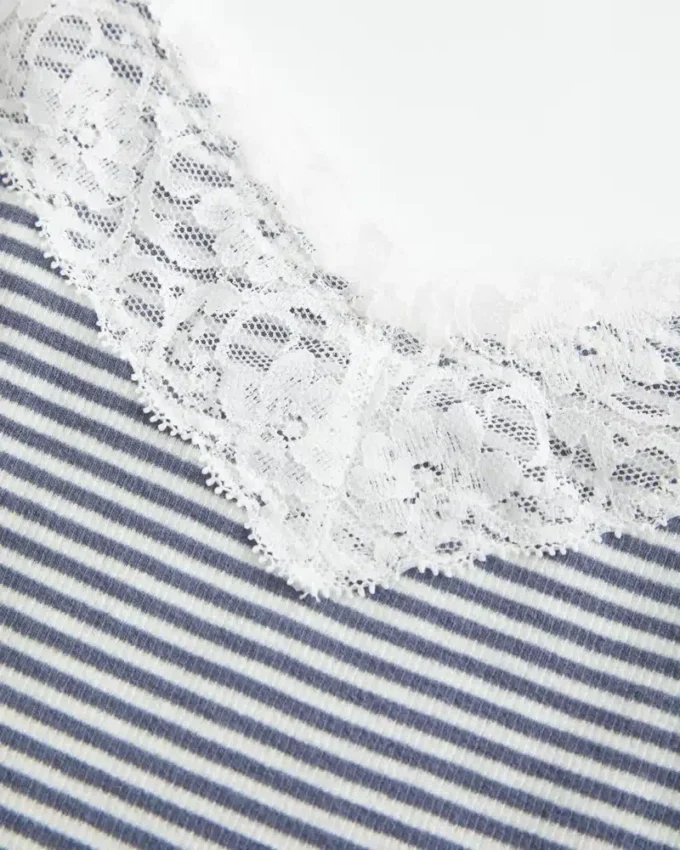 Lace Trim Layering Cami