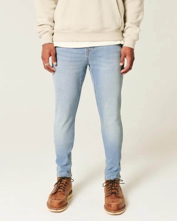 Light Wash Athletic Skinny Jeans Light Wash Athletic Skinny Jeans